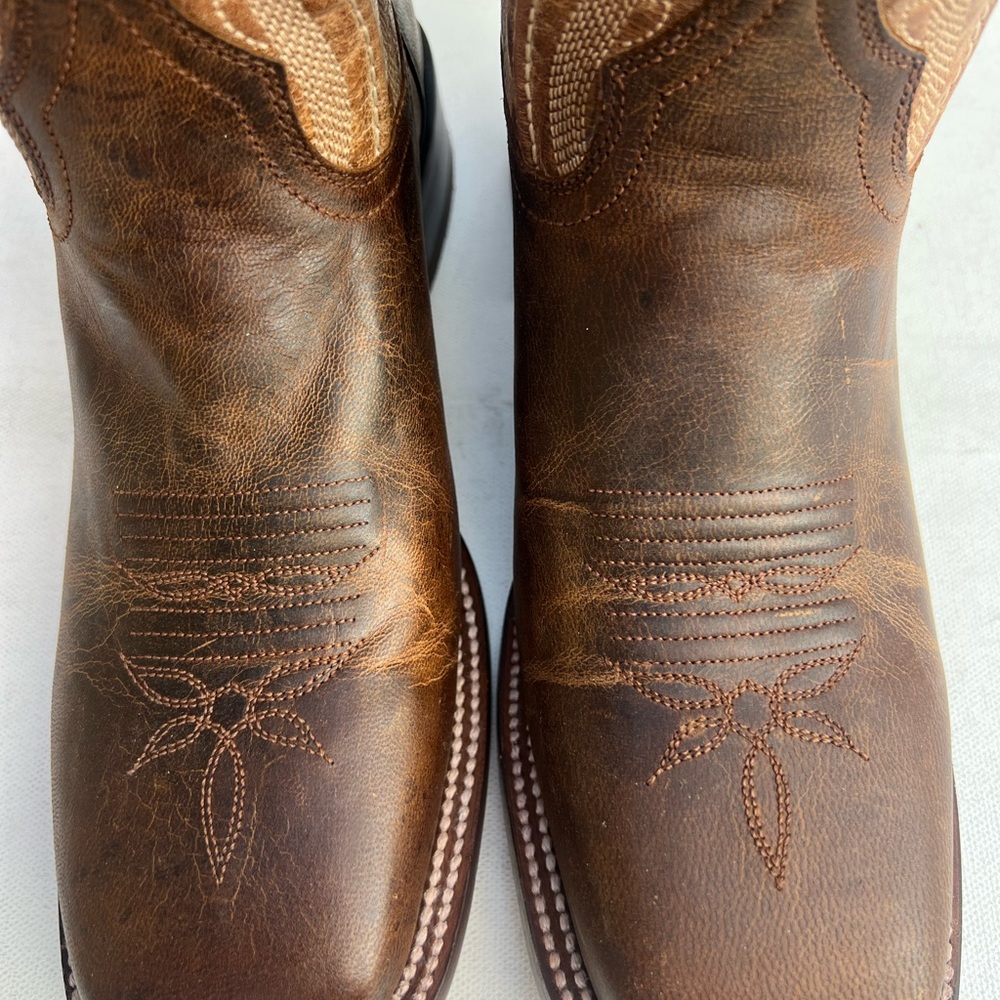 Dan Post Babs western leather boot tan and honey - Picture 11 of 12